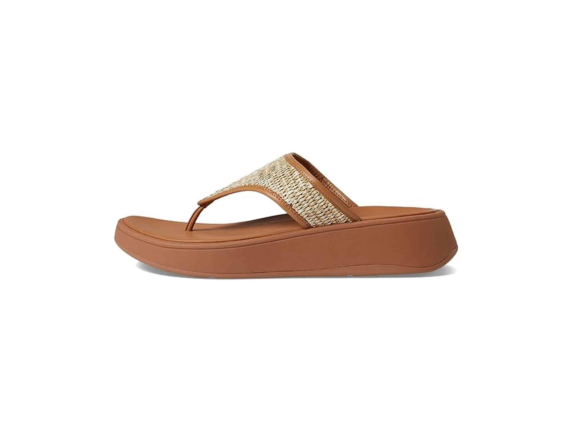 Sandale Mode en cuir latte tan