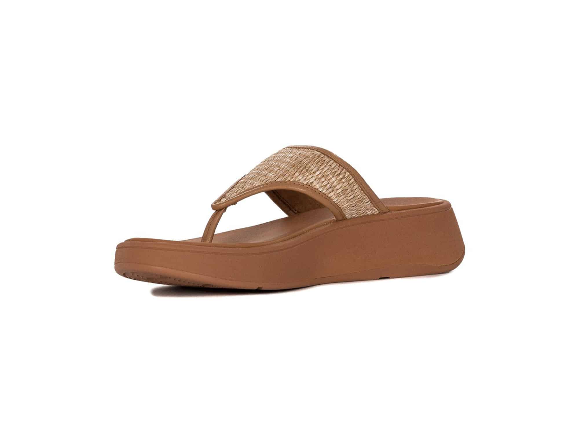 Sandale Mode en cuir latte tan