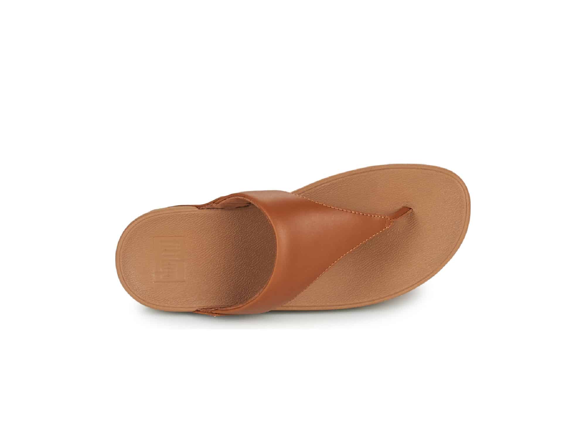 Tong Lulu Leather Tan