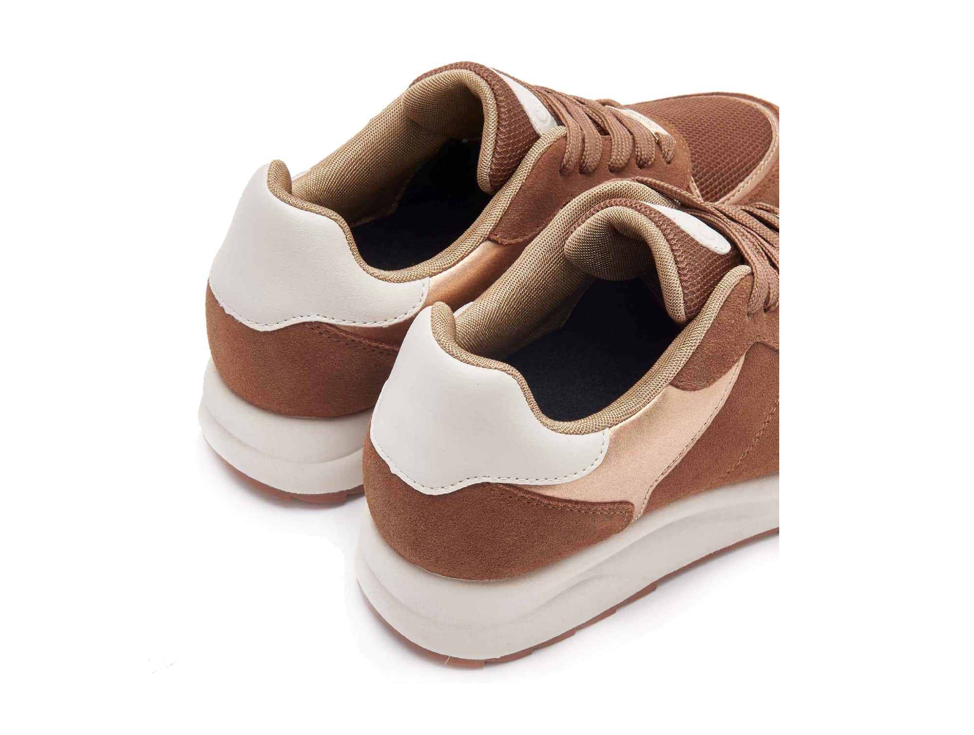 Baskets Beverly Lacets Marron