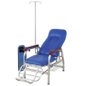 Fauteuil de transfusion sans roue