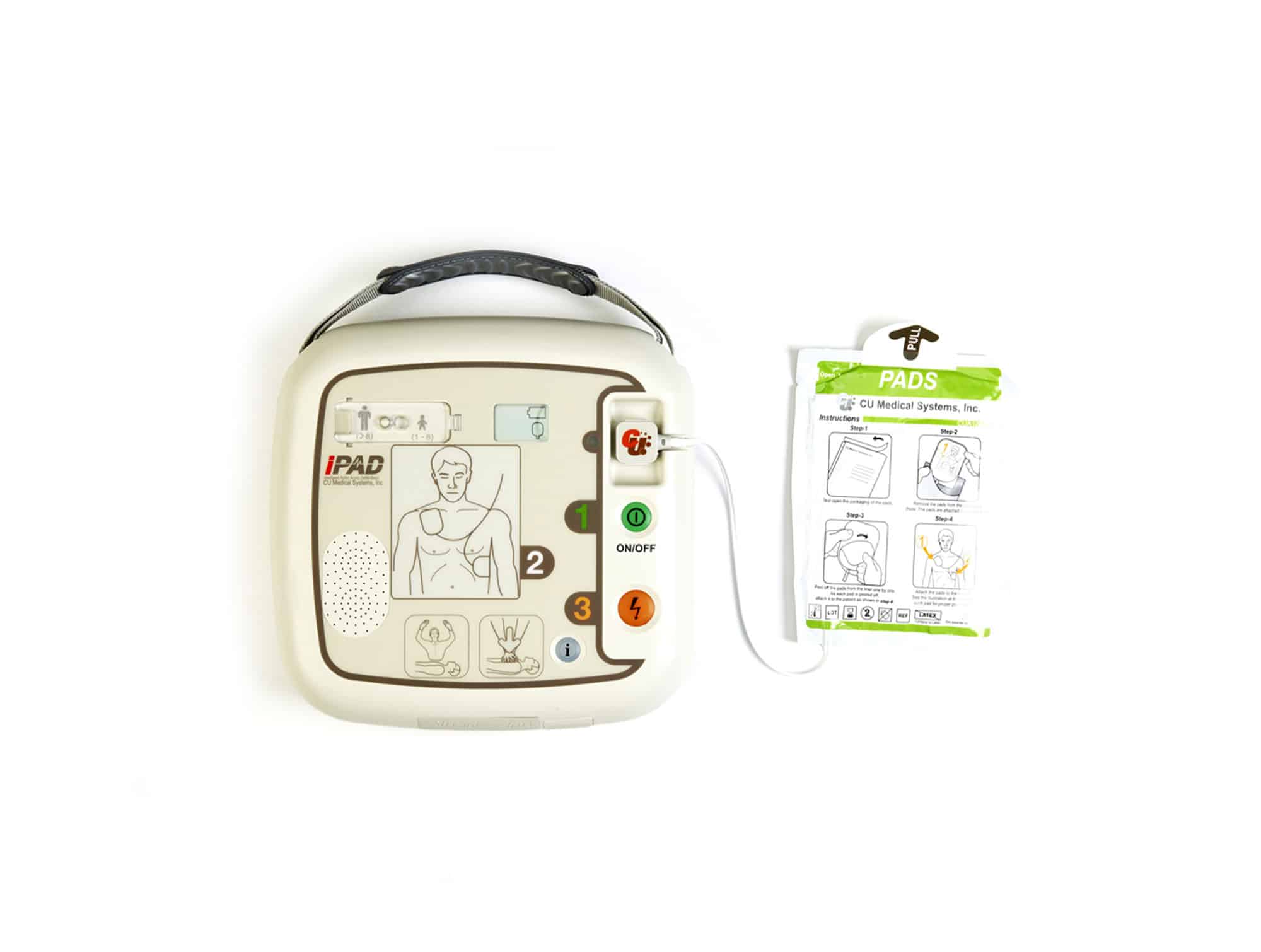 Électrodes Adulte SP1 – Jeu de 2 unités pour Défibrillateur