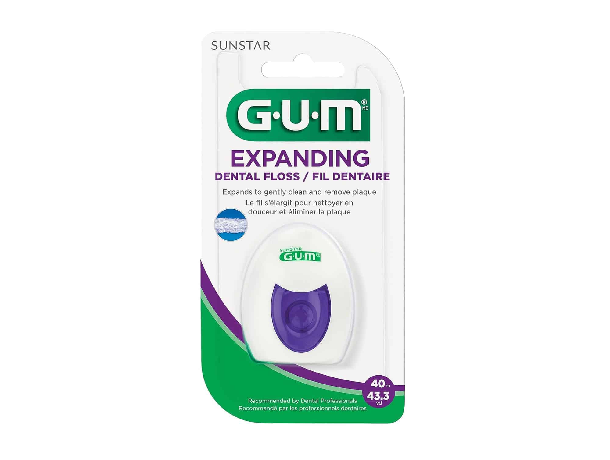 Fil dentaire expanding floss (se dilate: doux pour les gencives)