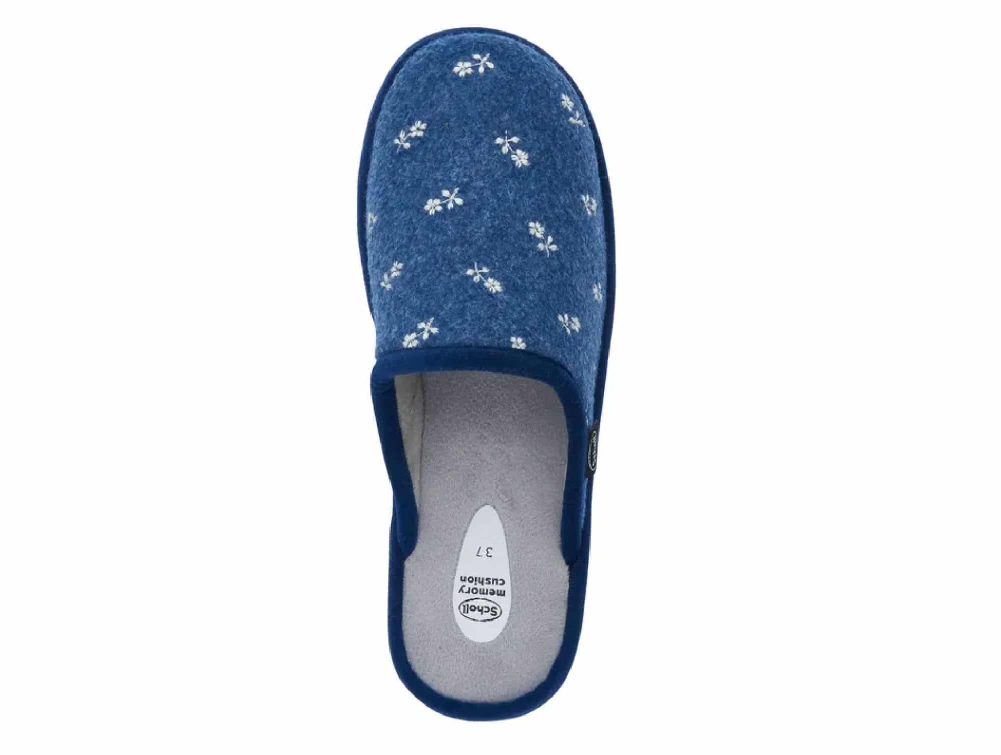 Mule Lauren Bleu marine