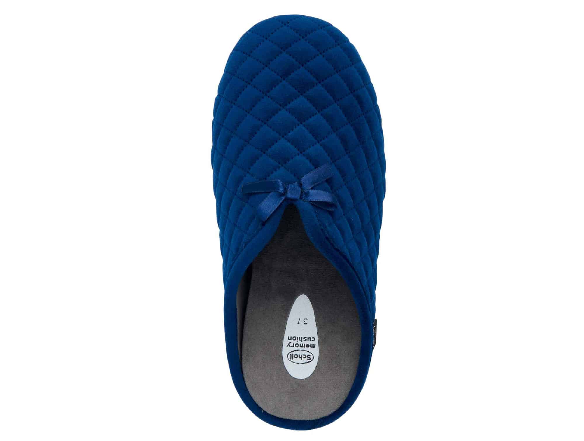 Pantoufle Rachele Bleu marine