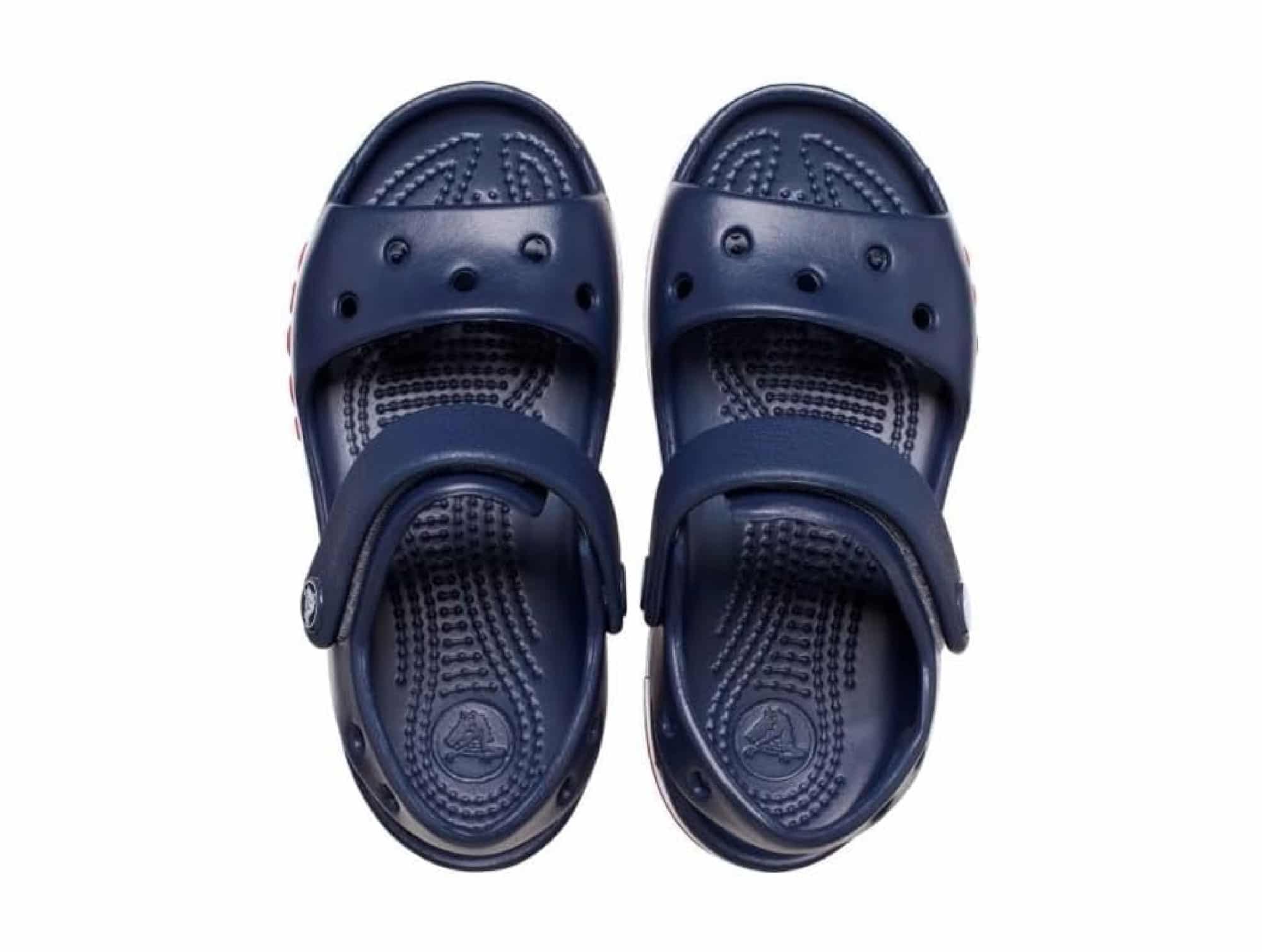 Sandale crocs bayaband sandal k bleu rouge