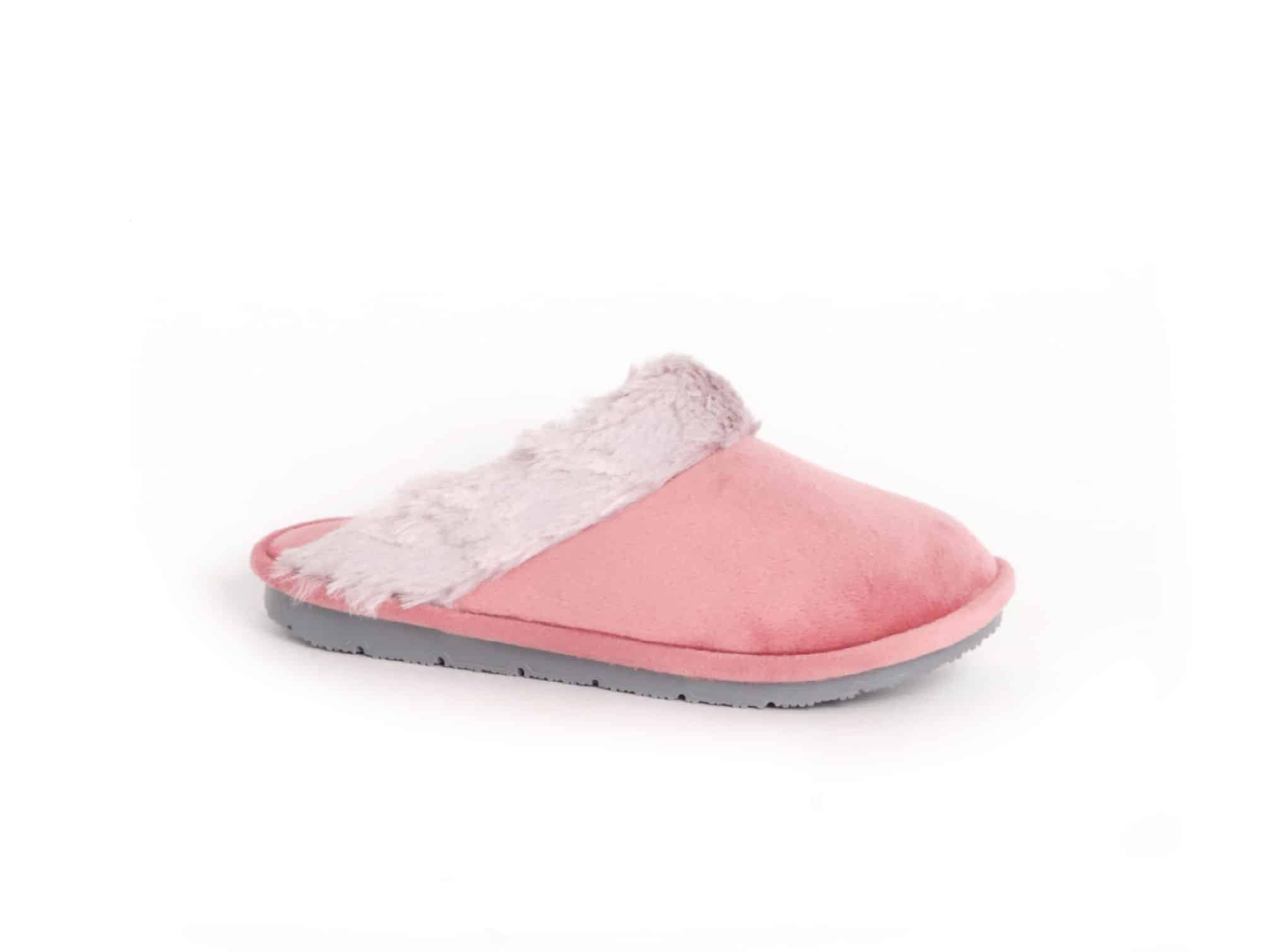 Chausson-Brienne-Fluffy-Rose