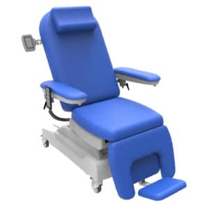Fauteuil de dialyse et prélèvement électrique