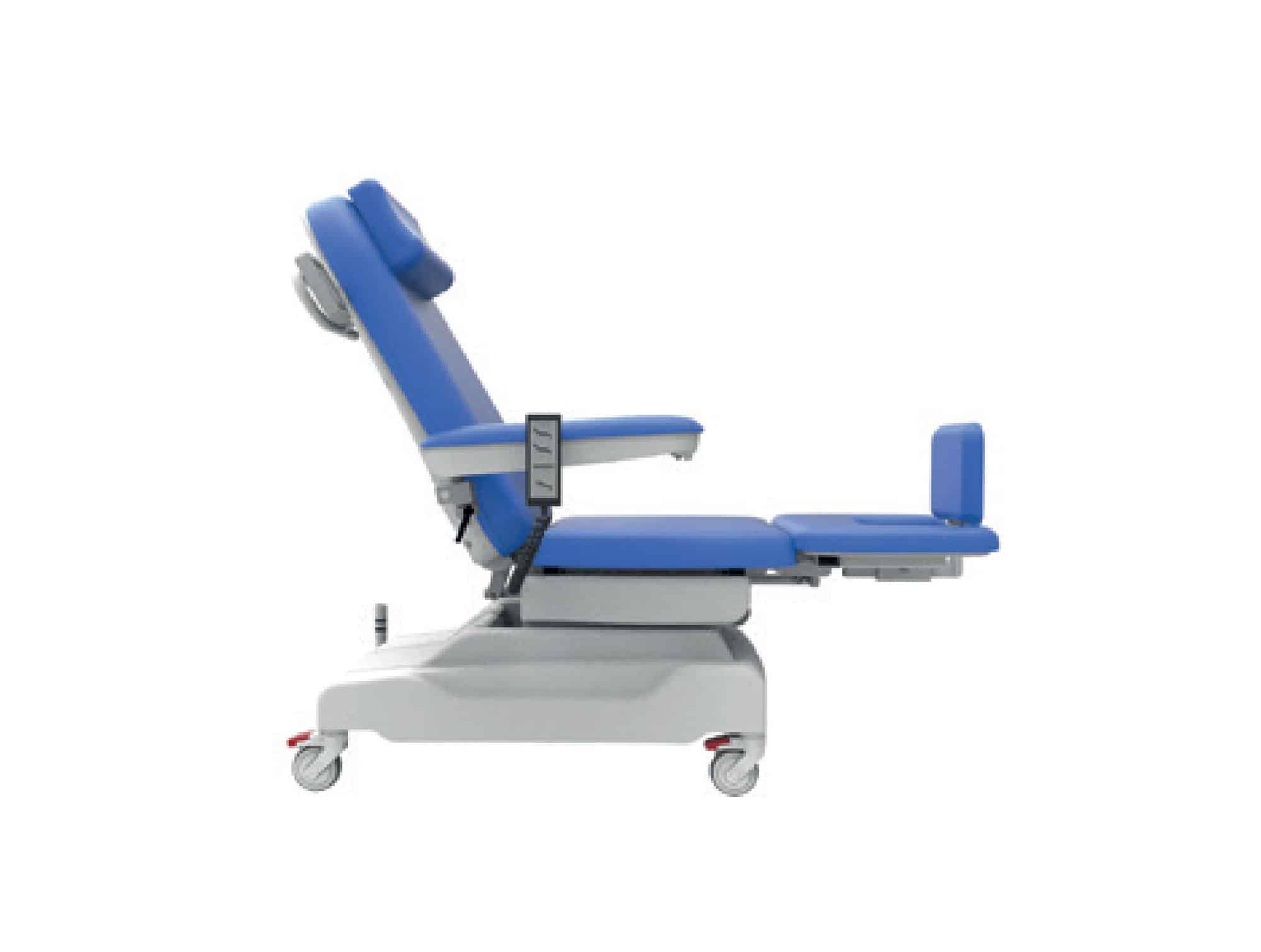 Fauteuil de dialyse et prélèvement électrique