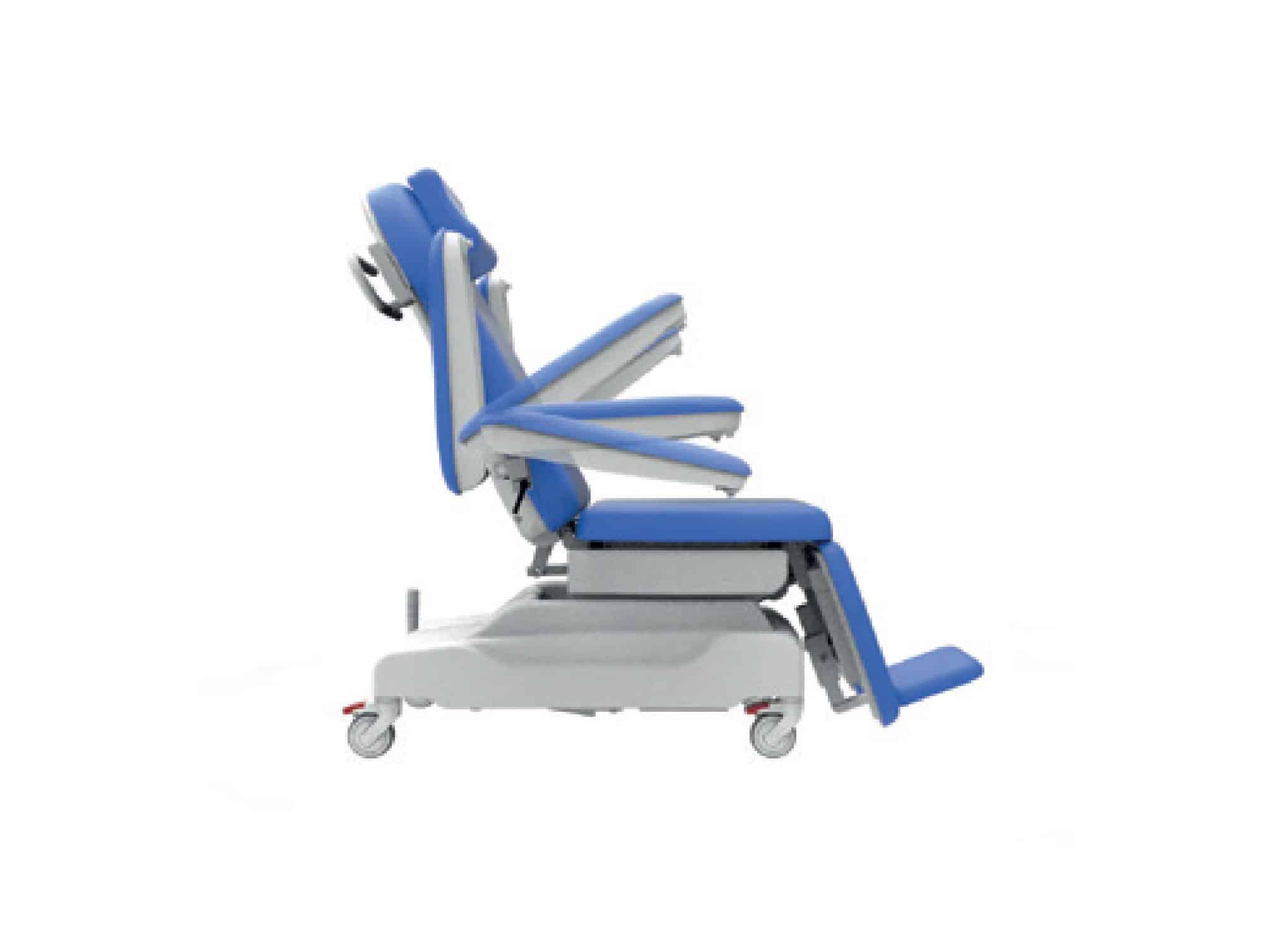 Fauteuil de dialyse et prélèvement électrique