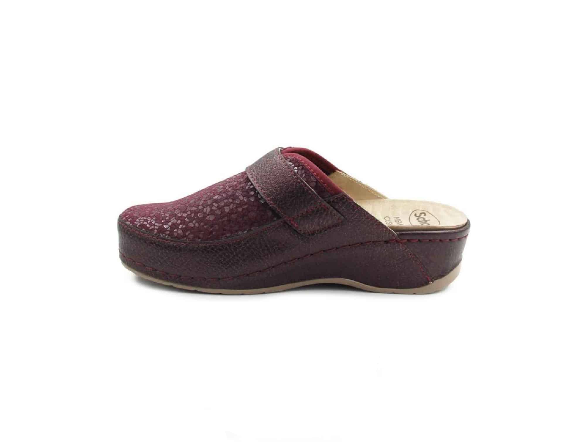 Sabot Gemini Buckle Bordeaux
