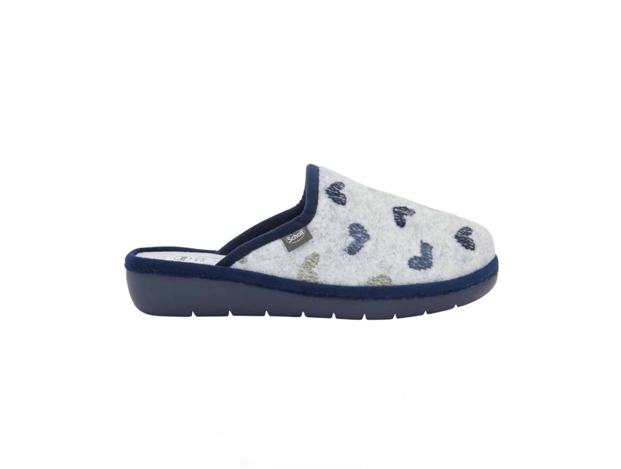 Mule Lauren Bleu marine