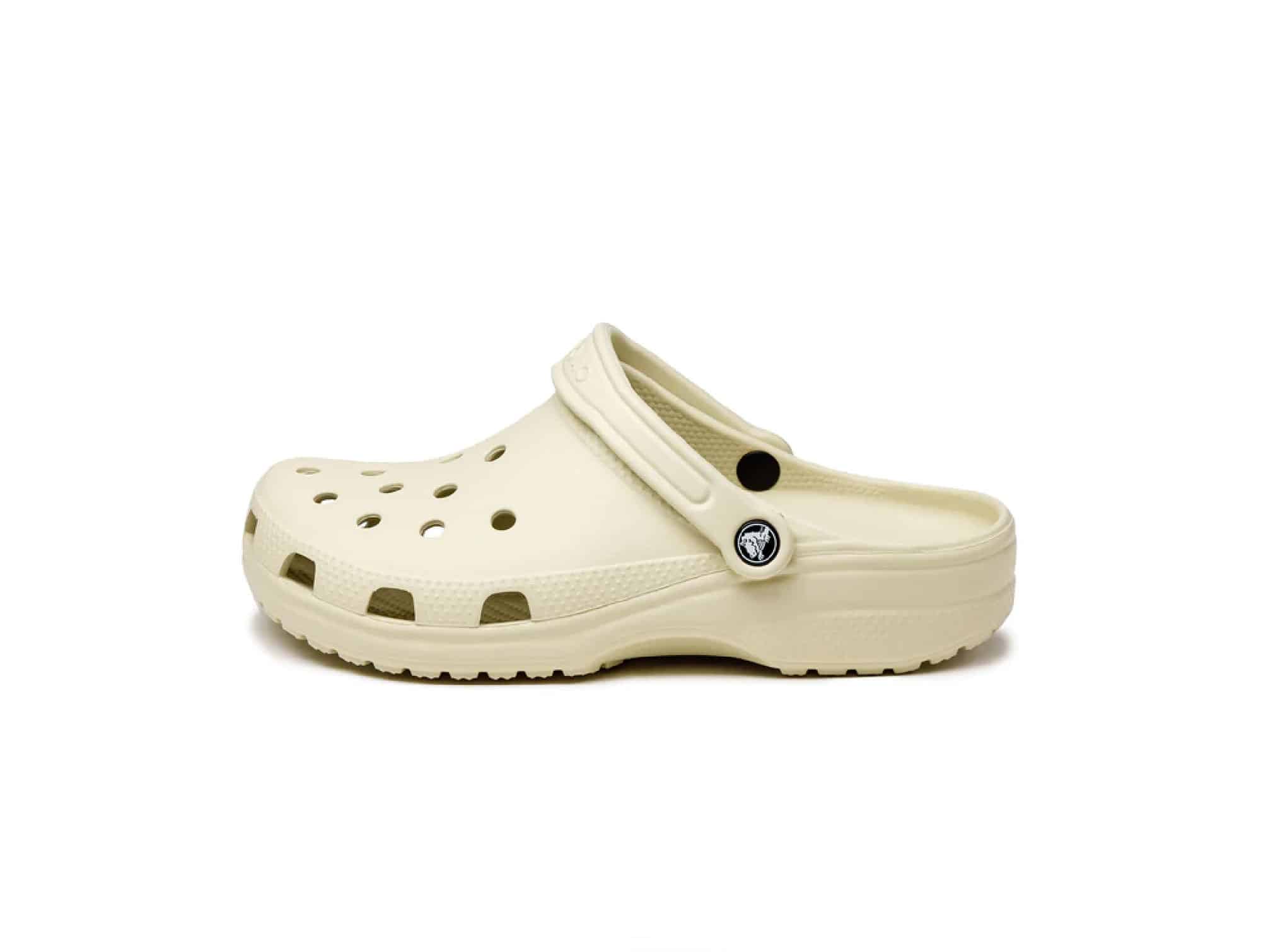 Sabot Crocs Classic Blanc cassé