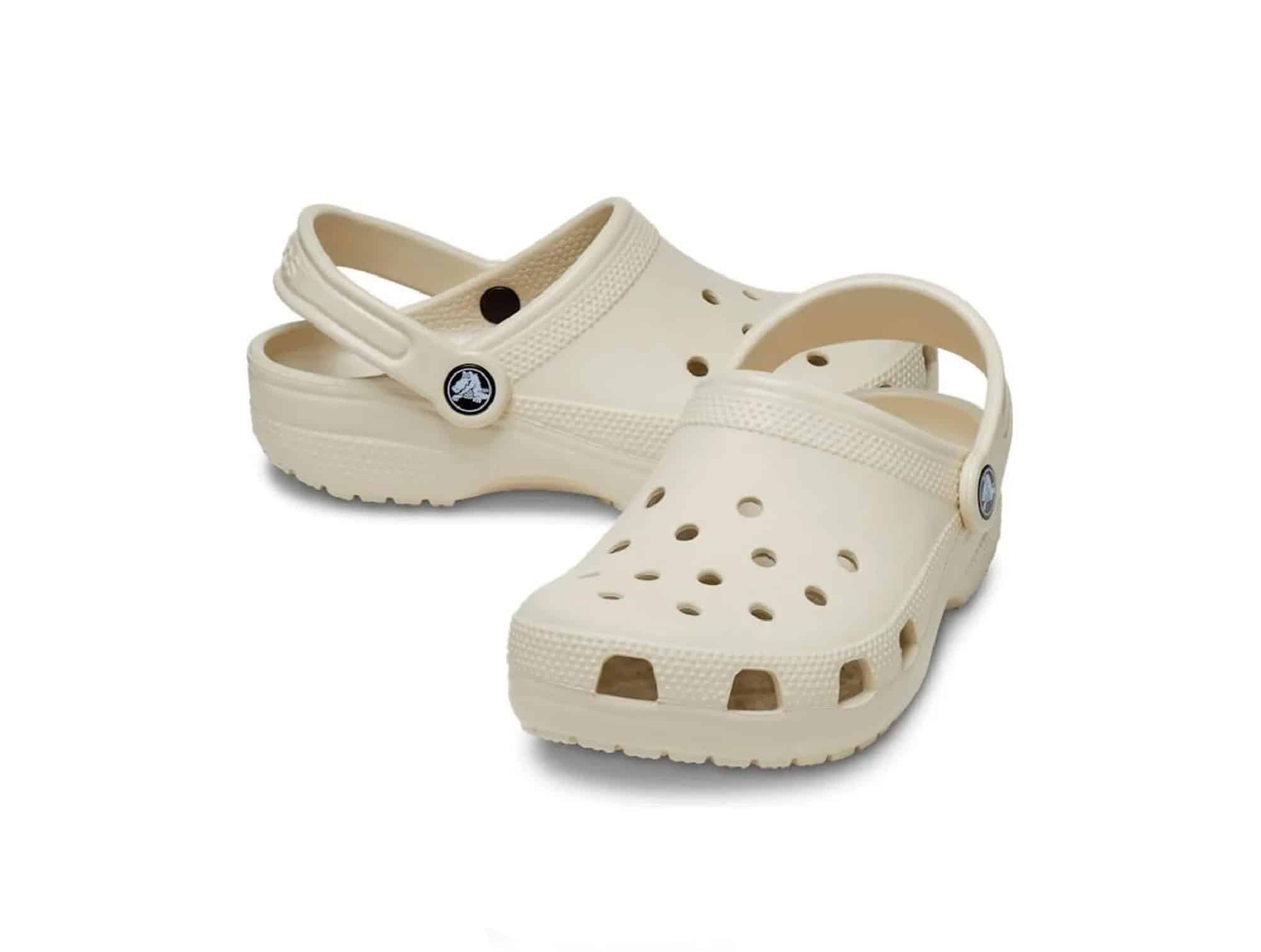 Sabot Crocs Classic Blanc cassé