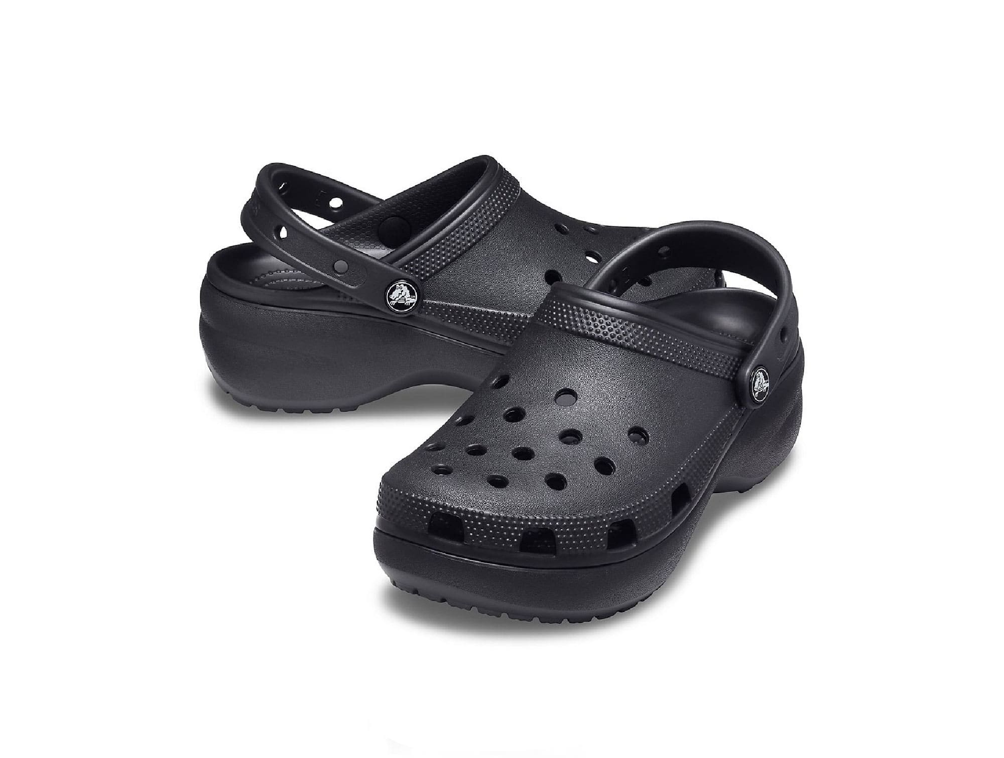 Sabot Crocs Classic Platform Clog Noir