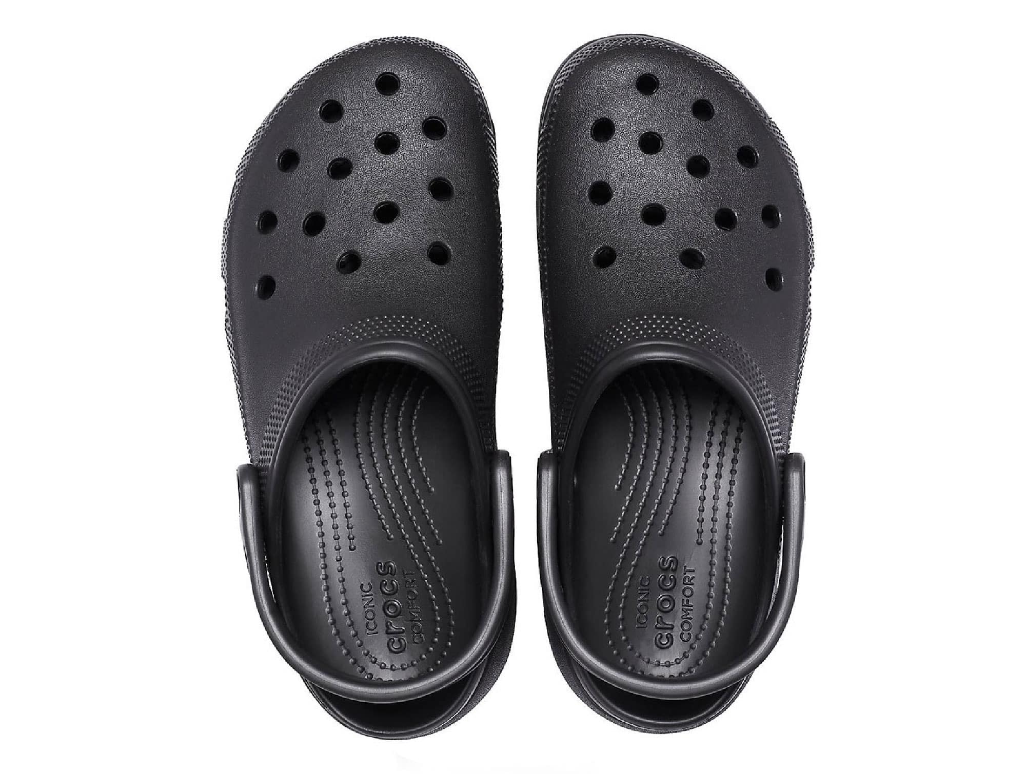 Sabot Crocs Classic Platform Clog Noir