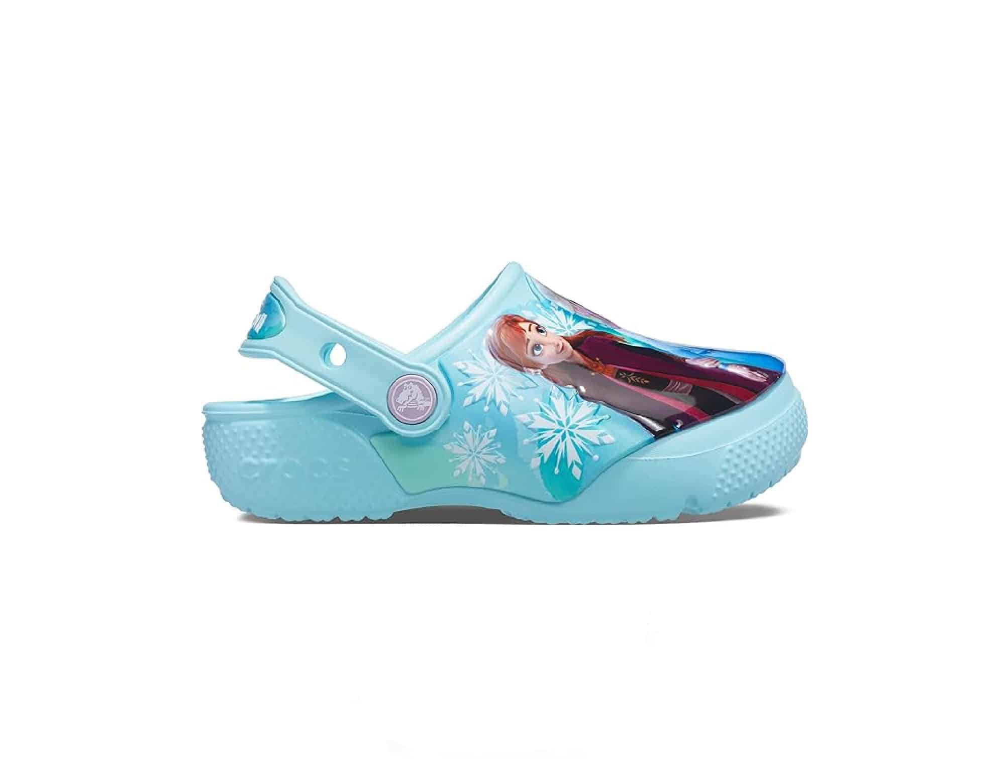 Sabot Crocs Frozen Bleu