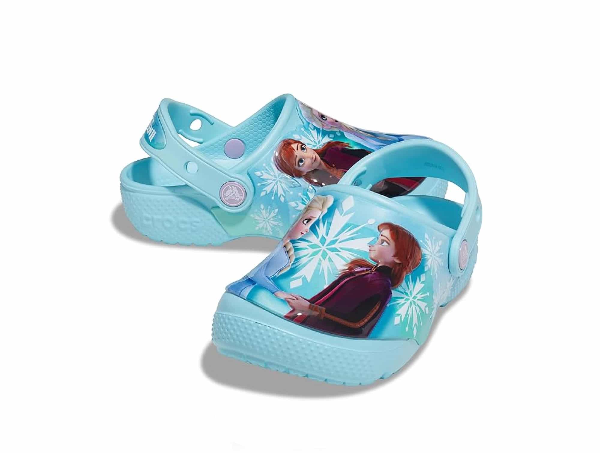 Sabot Crocs Frozen Bleu