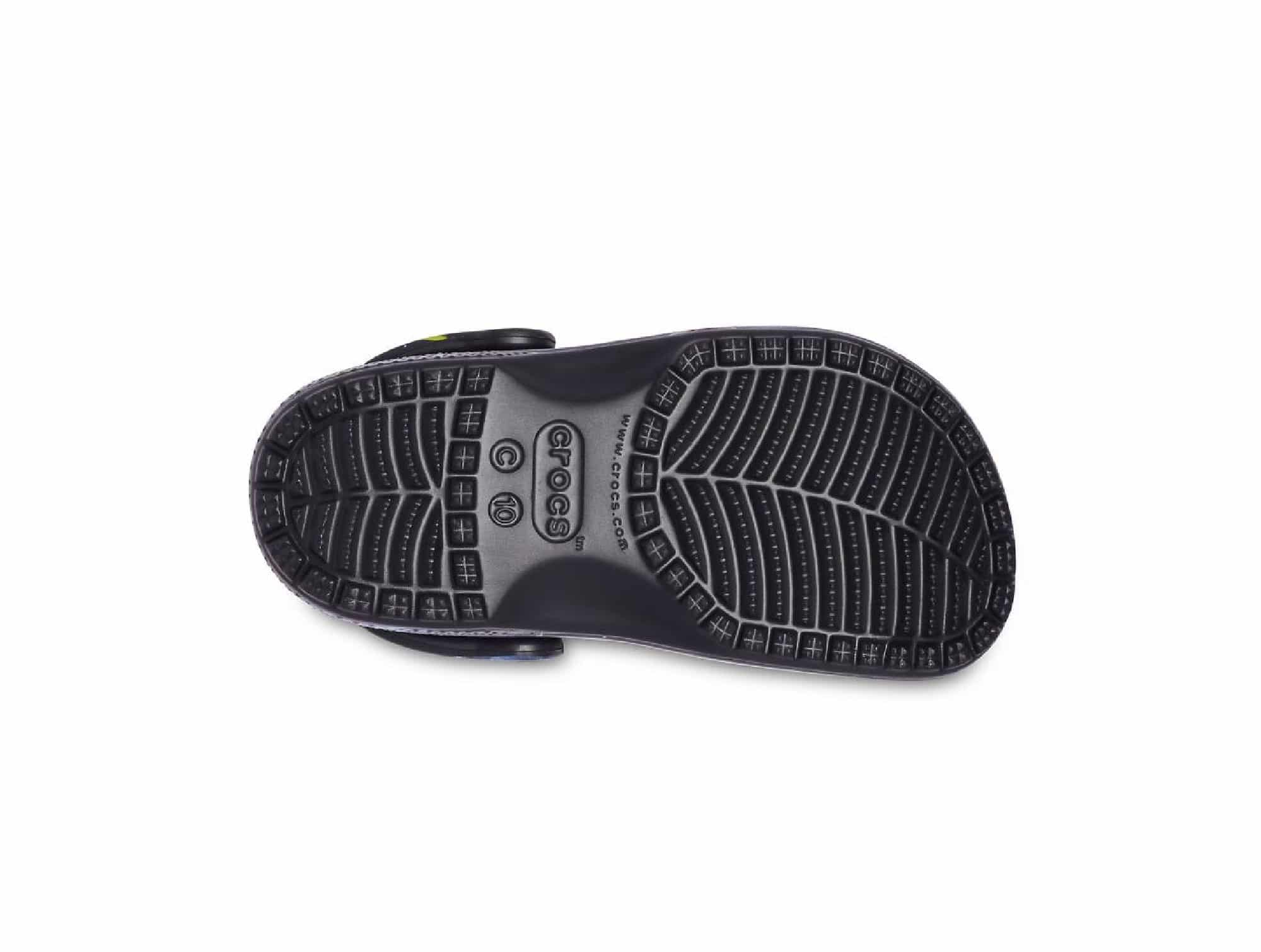Sabot Crocs Out Of This World Kids Noir