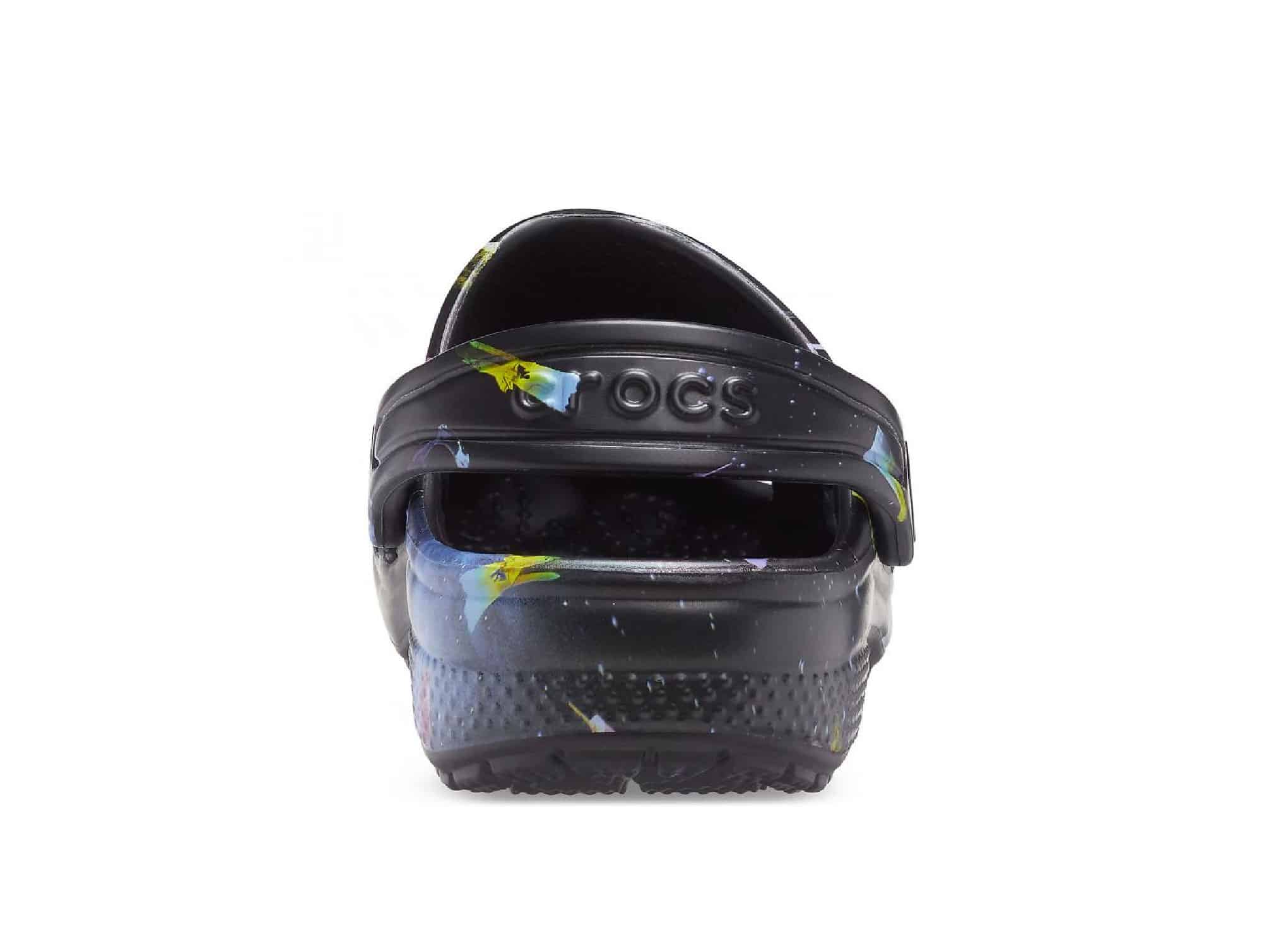 Sabot Crocs Out Of This World Kids Noir