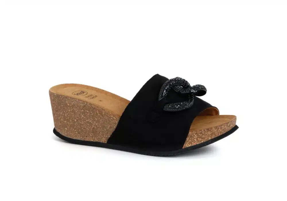 Sandale Ravello 24 microstrch-w noir