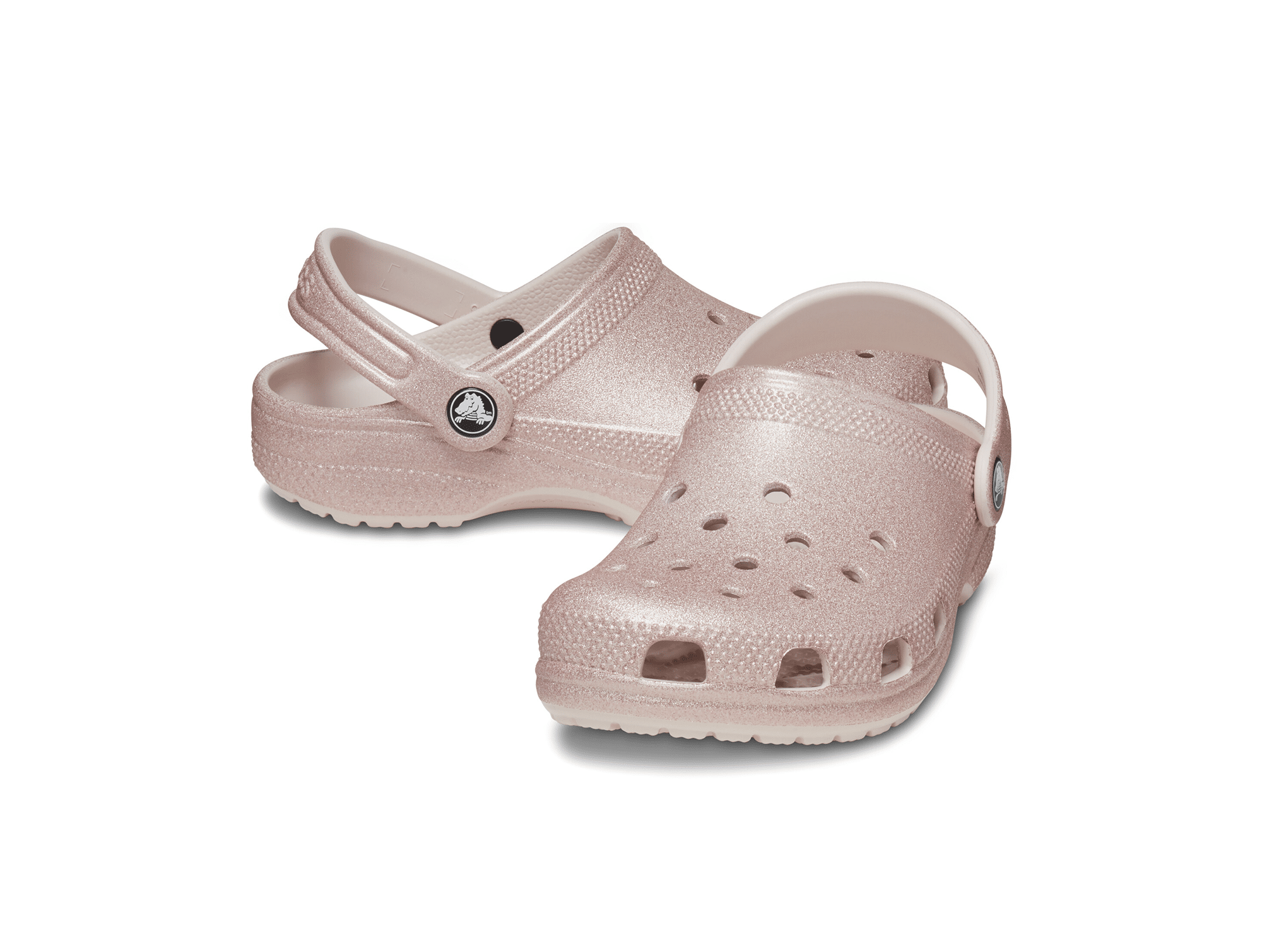 Sabot Crocs Classic Glitter Clog QARTZ