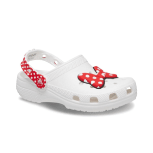 Sabot-Disney-Minnie-Mousse-kids-blanc-rouge