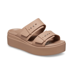 Sandale Crocs Brooklyn Buckle Latte