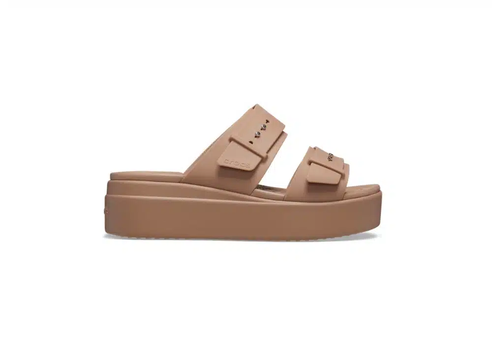 Sandale Crocs Brooklyn Buckle Beige