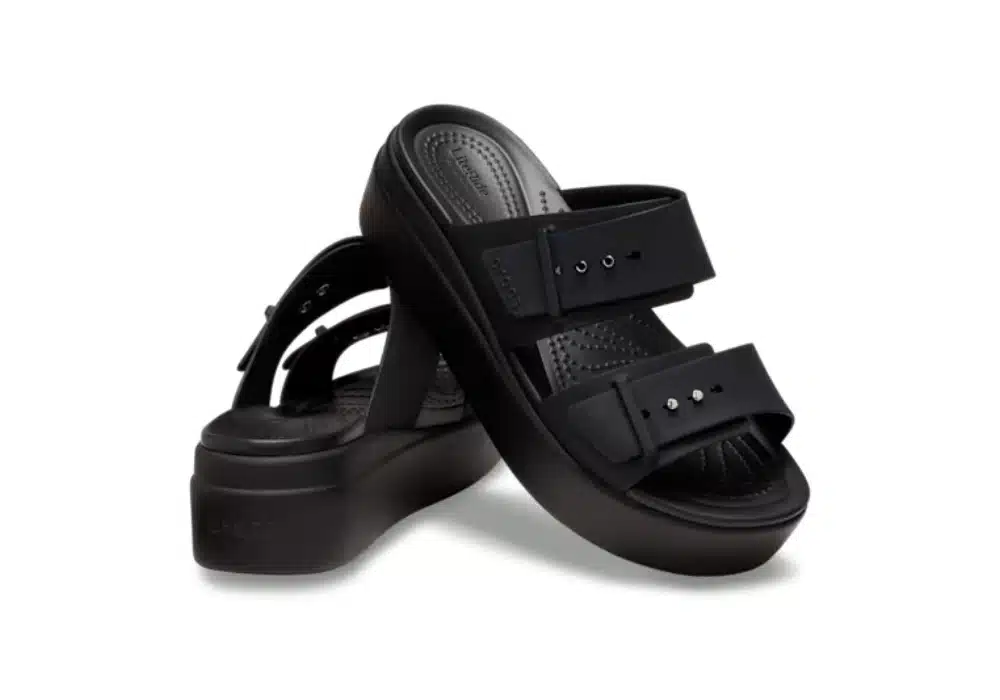 Sandale Crocs Brooklyn Buckle Noir