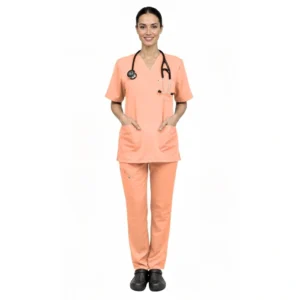 Pyjama de bloc Saumon – Femme