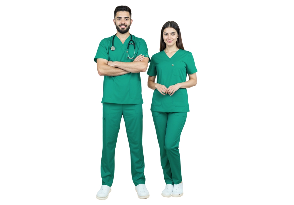Blouse col chemisier manches courtes