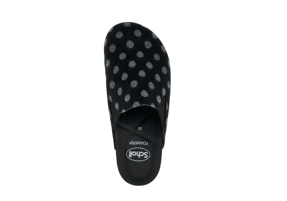 Sabot Poppy Ela Noir/Gris
