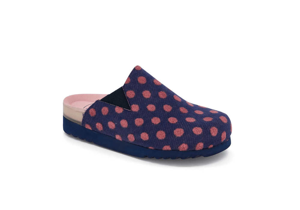 Sabot Poppy Ela bleu rose