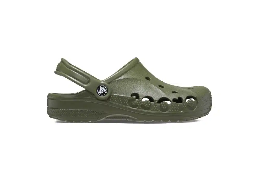 Sabot Clog Crocs Baya Vert Militaire