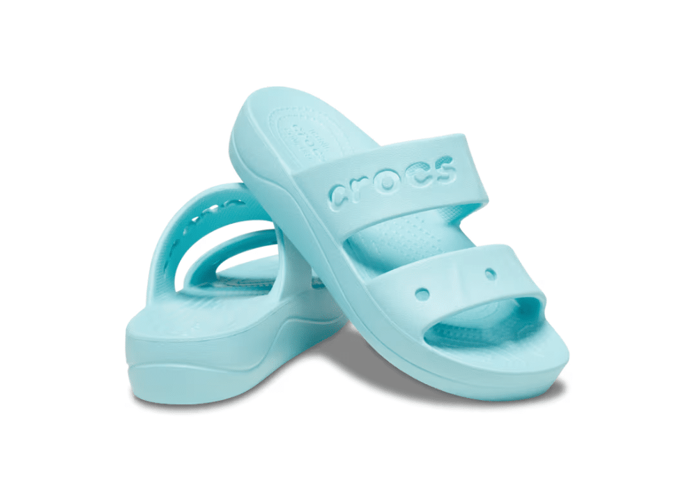 Sandale Crocs Baya Platform Bleu Clair