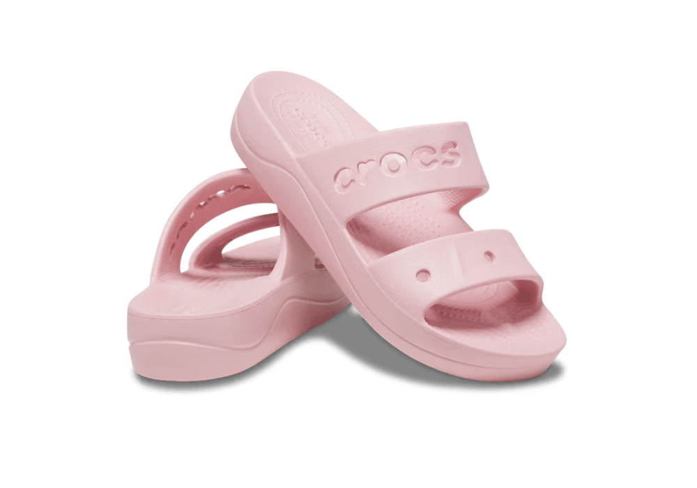 Sandale Crocs Baya Platform Rose