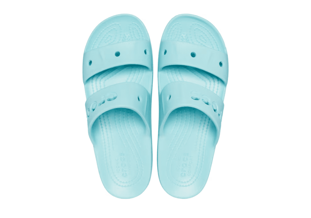 Sandale Crocs Baya Platform Bleu Clair