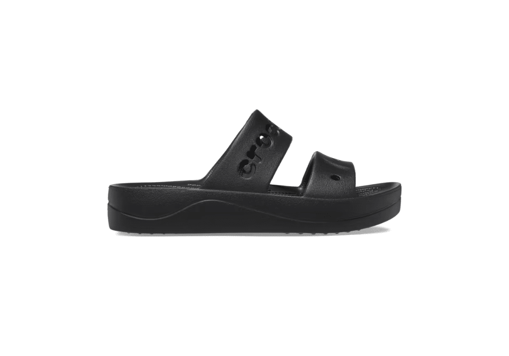 Sandale Crocs Baya Platform Noir