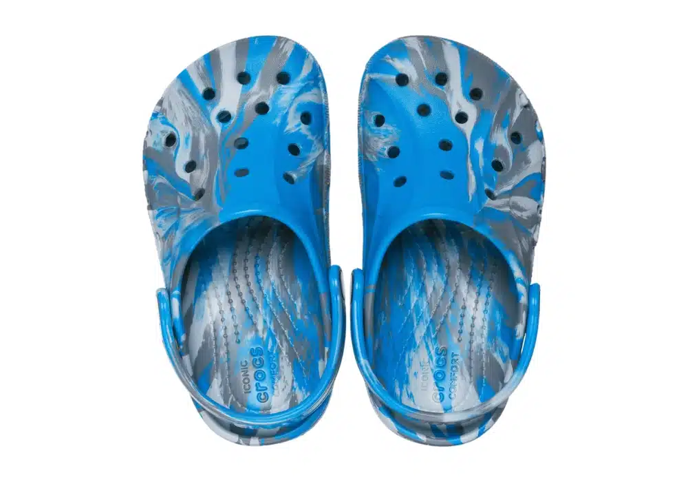 Sabot Crocs Baya Marbled Ultramarine
