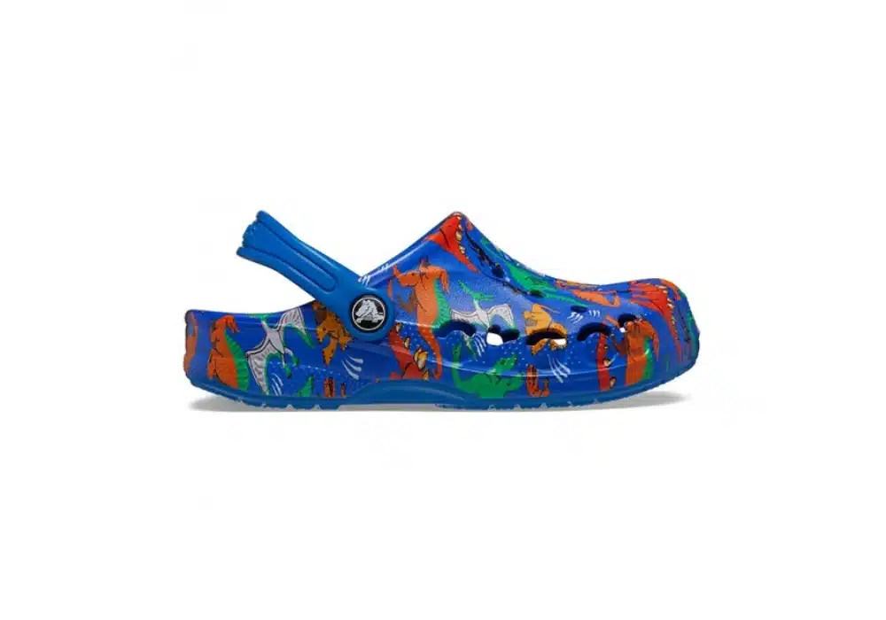 Sabot Crocs Baya Seasonal Printed Clog T Bleu