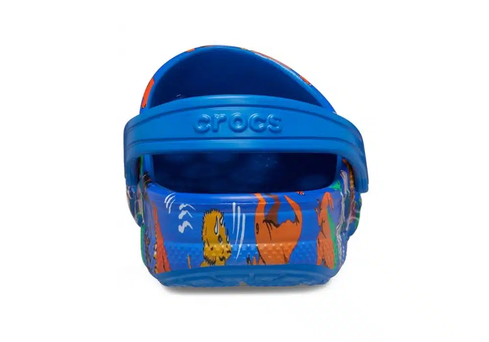 Sabot Crocs Baya Seasonal Printed Clog T Bleu