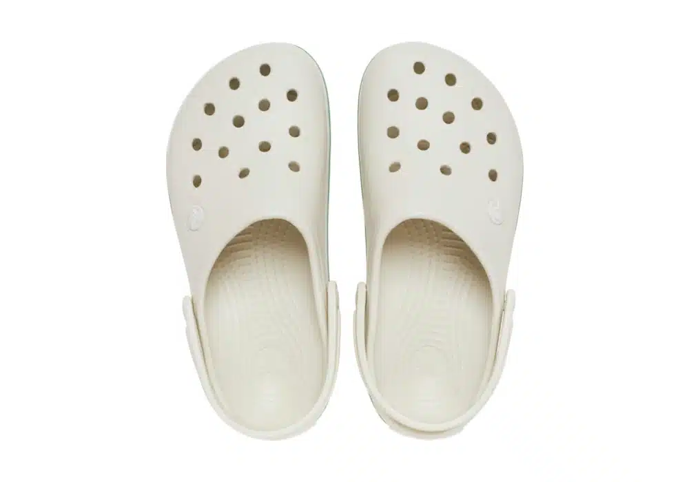 Sabot Crocs Crocband Blanc cassé