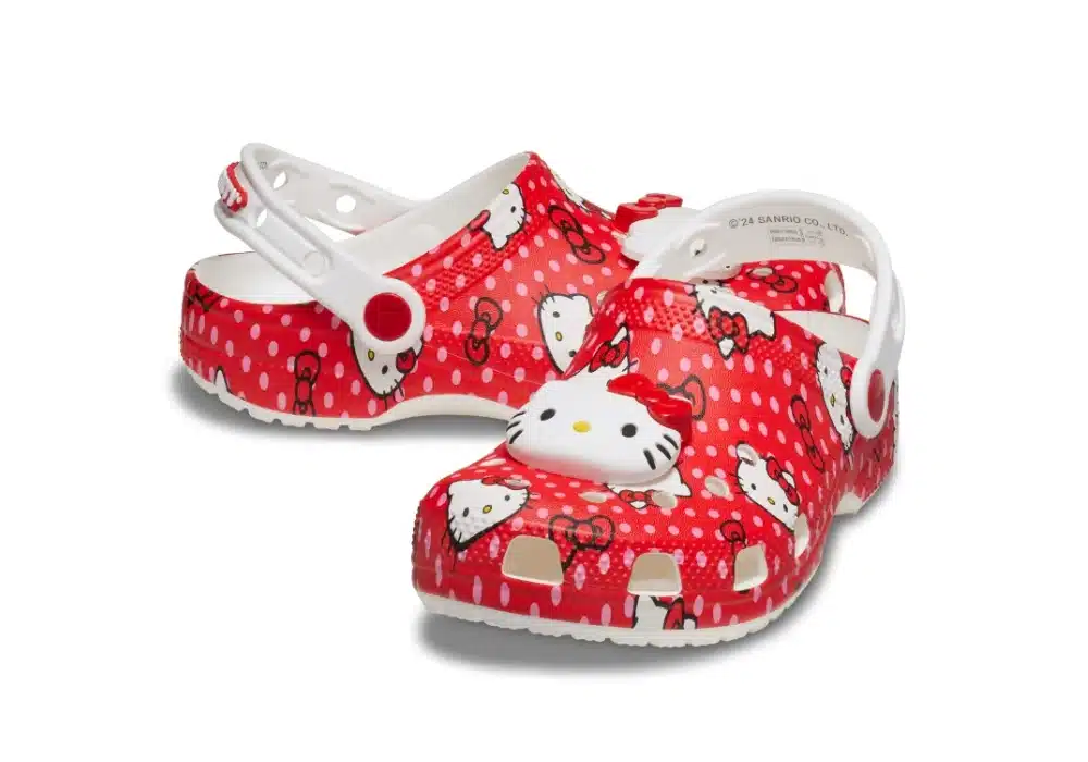 Sabot Crocs Hello Kitty Rouge Classic