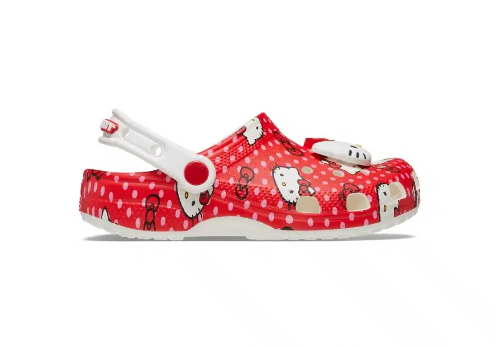 Sabot Crocs Hello Kitty Rouge Classic