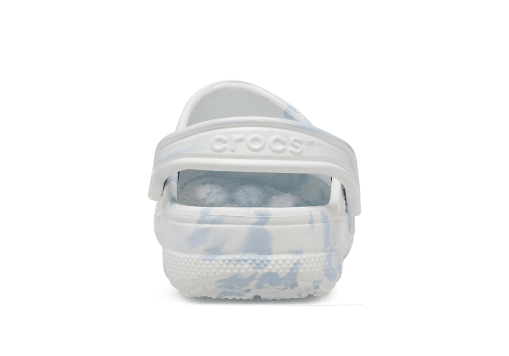 Sabot Crocs Baya Marbled Blanc