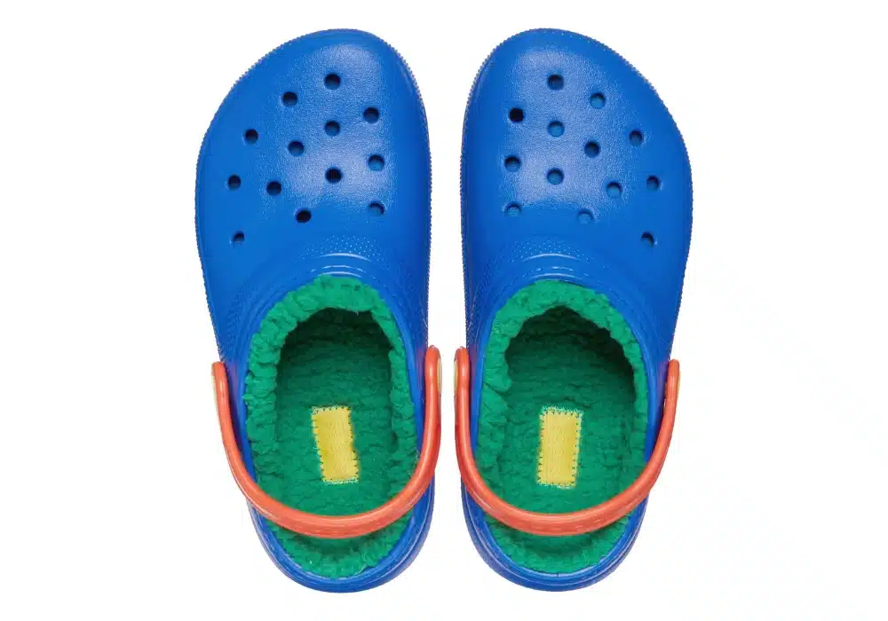 Sabot Crocs Classic Lined T Bleu