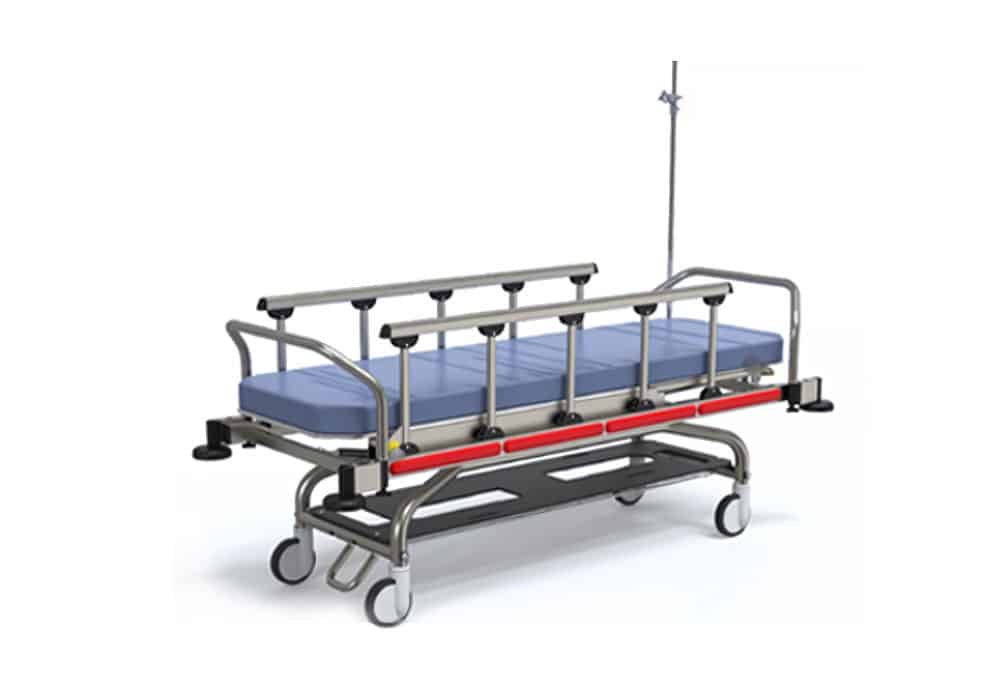 Chariot Brancard d'Urgence Réglable