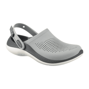 SABOT CROCS LITERIDE 360 LIGHT GREYSLATE GREY (6)