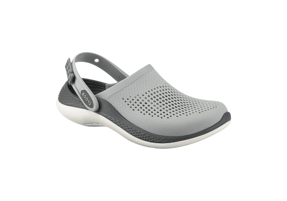 SABOT CROCS LITERIDE 360 LIGHT GREYSLATE GREY (6)